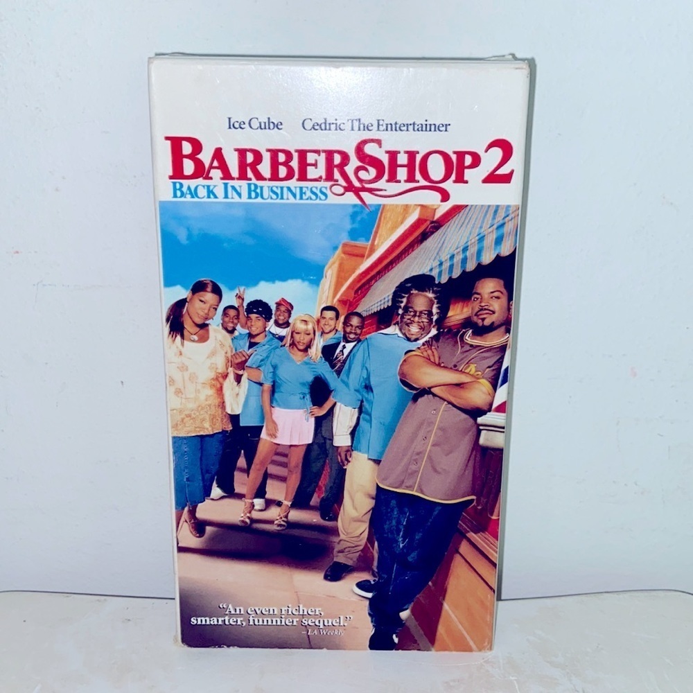 BarberShop 2 💈 Back in Business 🎥 Ice Cube & Cedric the entertainer VHS 📼​​​​